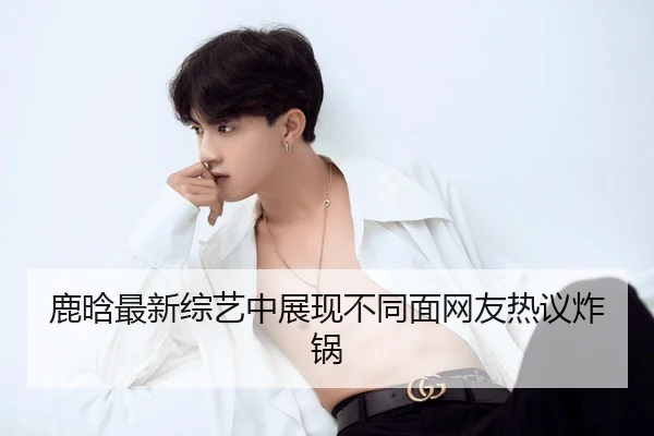 鹿晗最新综艺中展现不同面网友热议炸锅