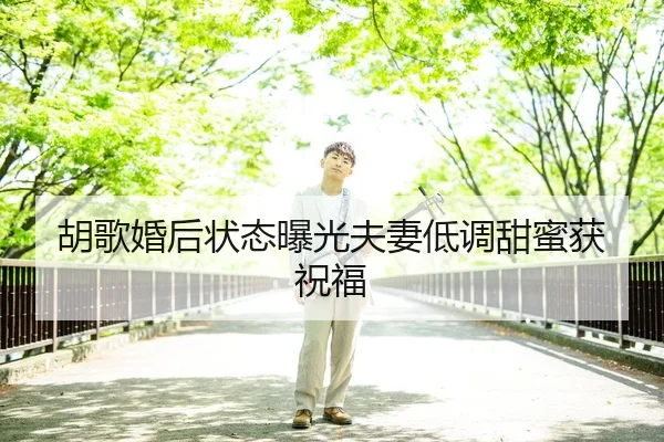 胡歌婚后状态曝光夫妻低调甜蜜获祝福